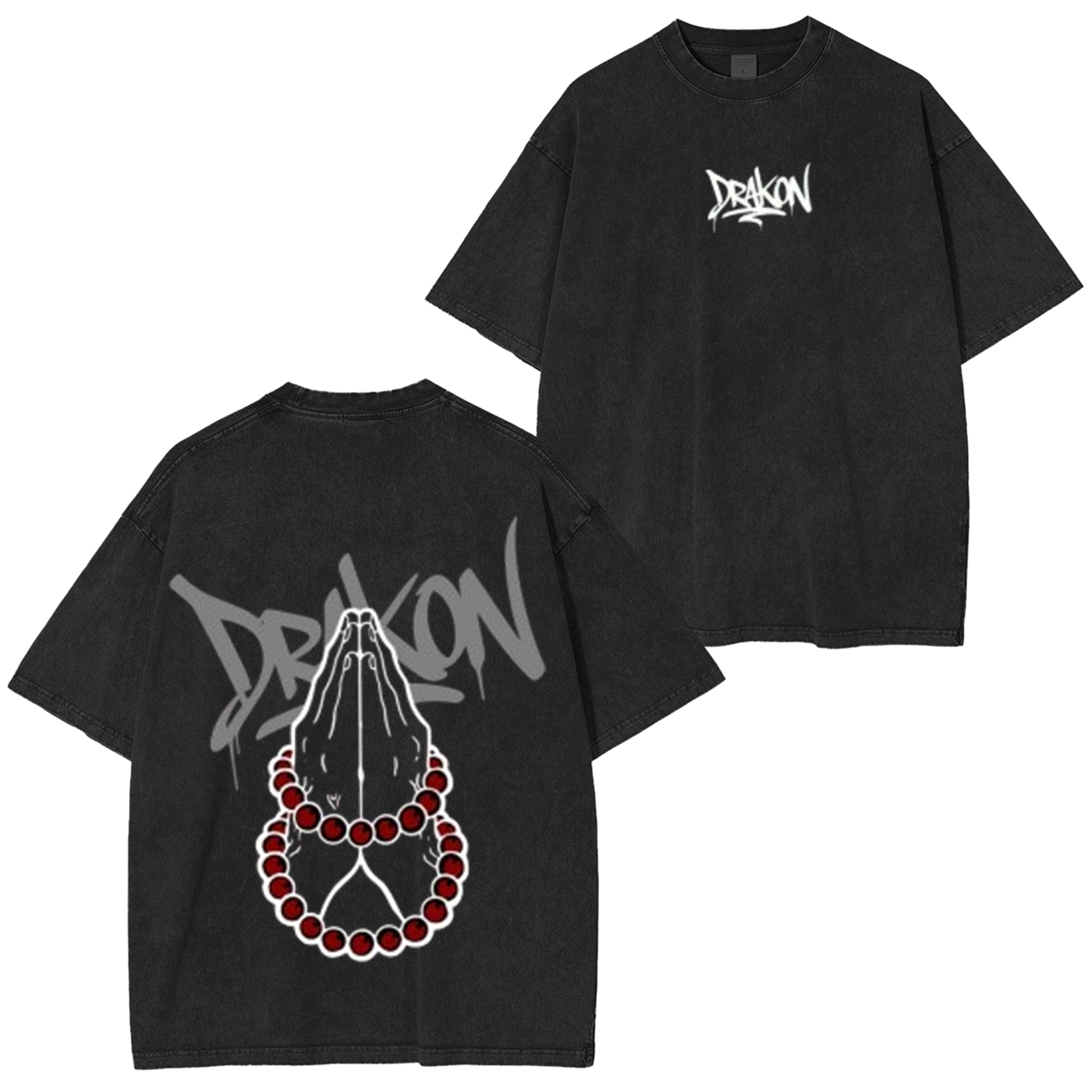 Demon Slayer Anime Unisex Washed T-Shirt