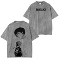 Blue Lock Anime Unisex Washed T-Shirt