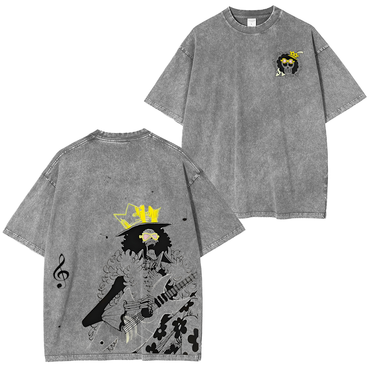 Brook Unisex Washed T-Shirt