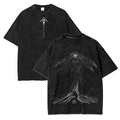 Jujutsu Kaisen Anime Acid Washed Oversize T-Shirt