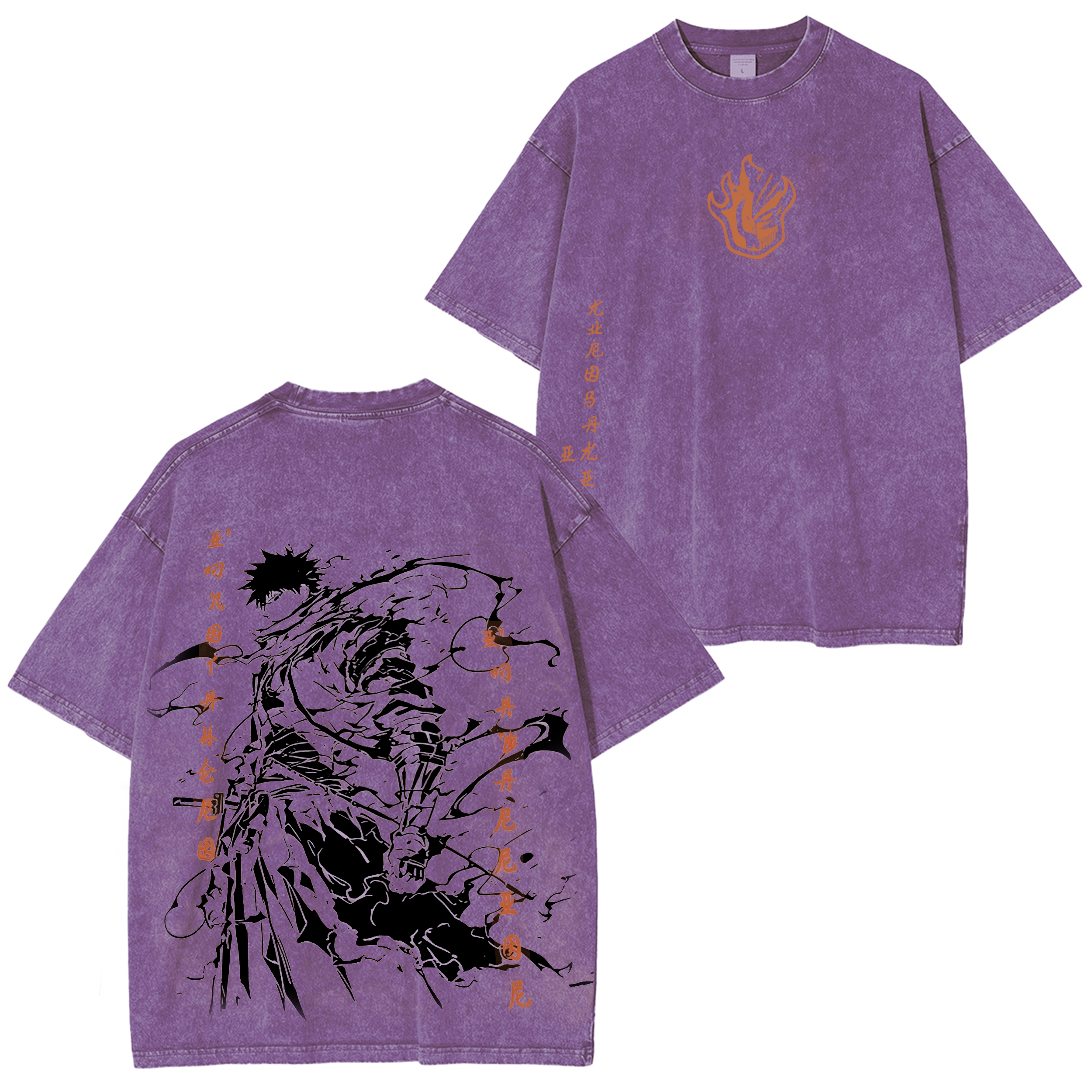 BLEACH Vintage Unisex Washed T-Shirt