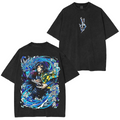 Demon Slayer - Tomioka Giyu Water Hashira Vintage Washed T-shirt/Crewneck/Hoodie