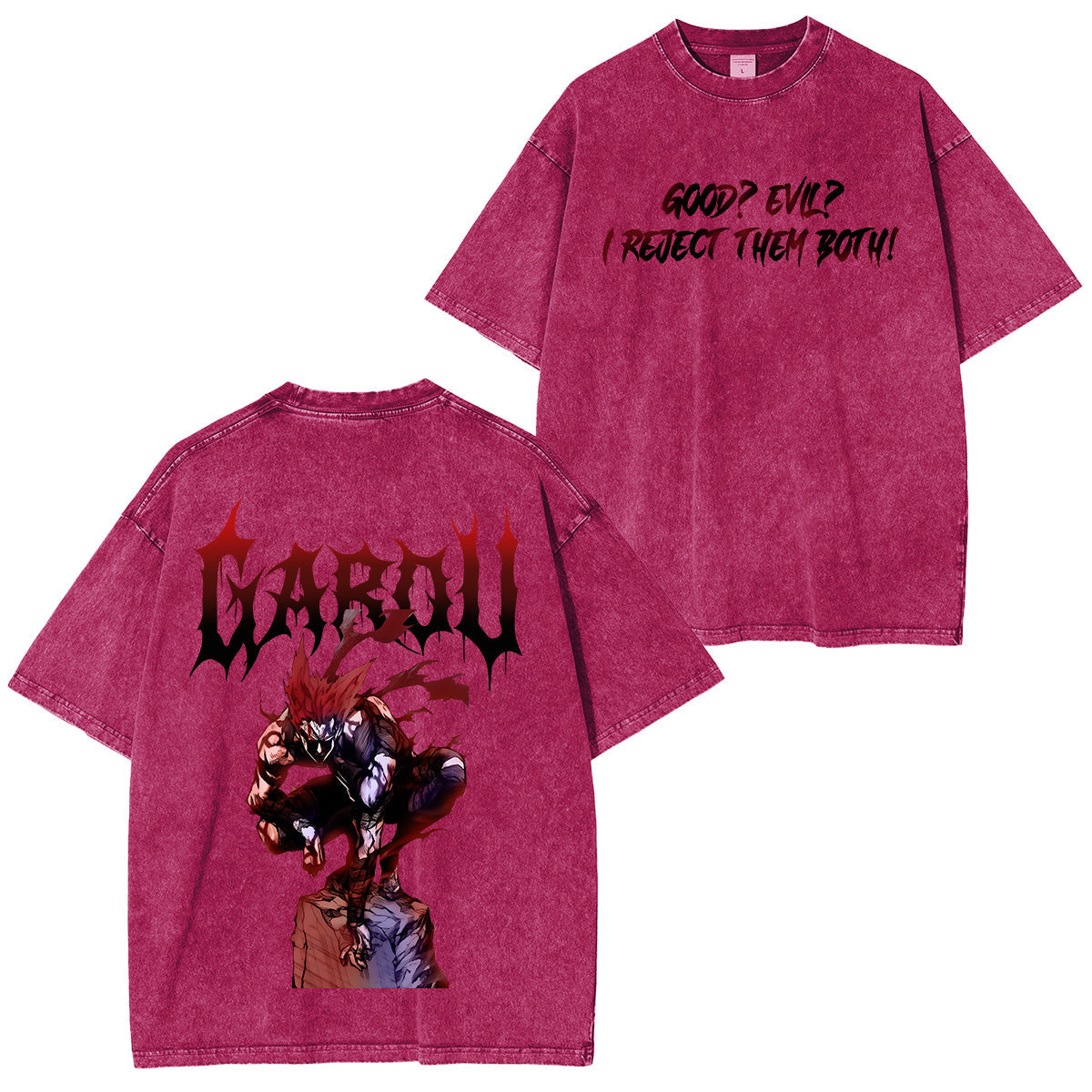 One-Punch Man : Garou Vintage Washed T-shirt/Crewneck/Hoodie