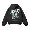 Memory of the Mist Streetwear Hoodie Black