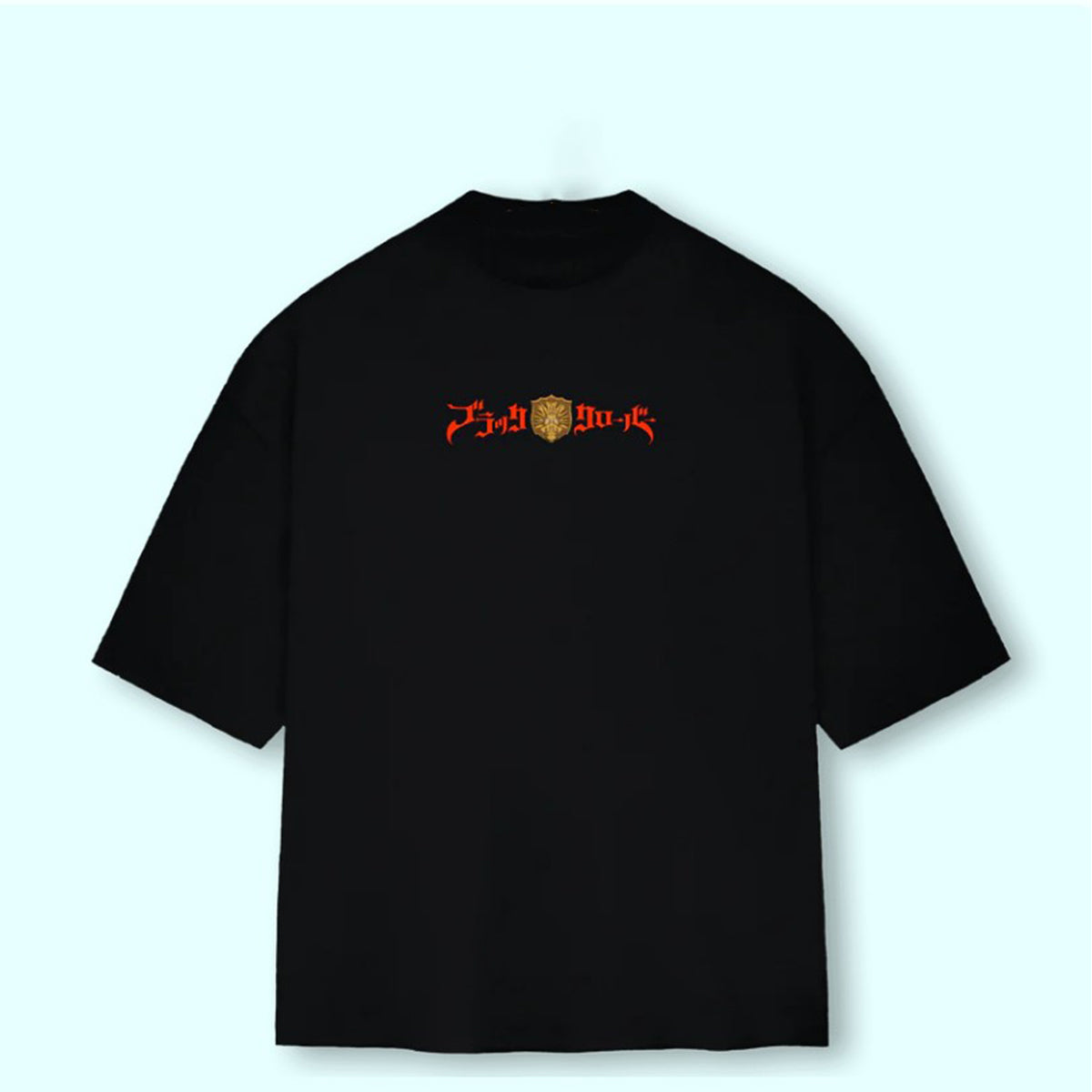 Oversized Black Premium | BLACK CLOVER - ALVORECER DOURADO Golden Dawn