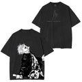 Gojo Jujutsu Kaisen Anime Unisex Washed T-Shirt