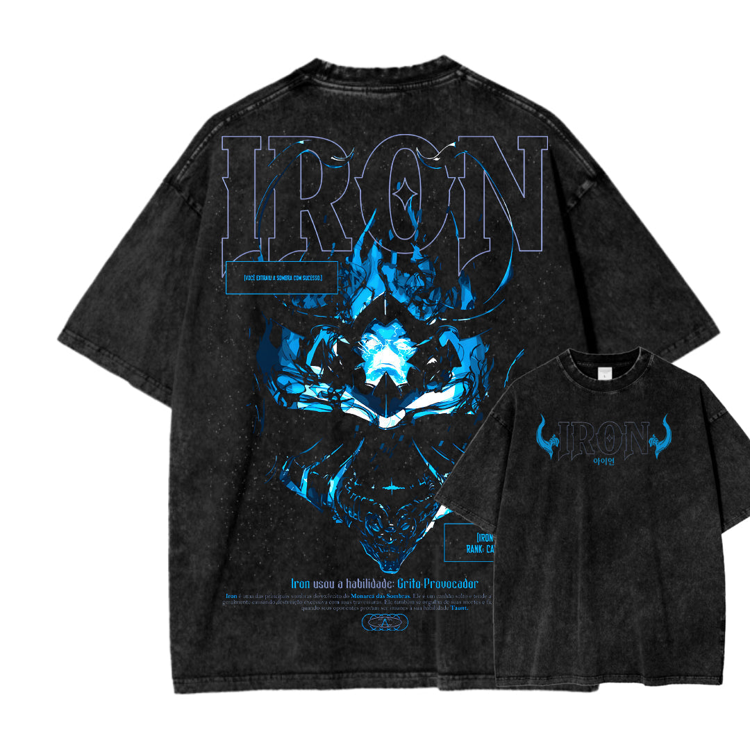 Solo-Leveling Unisex Fit Washed T-Shirt 2503012793