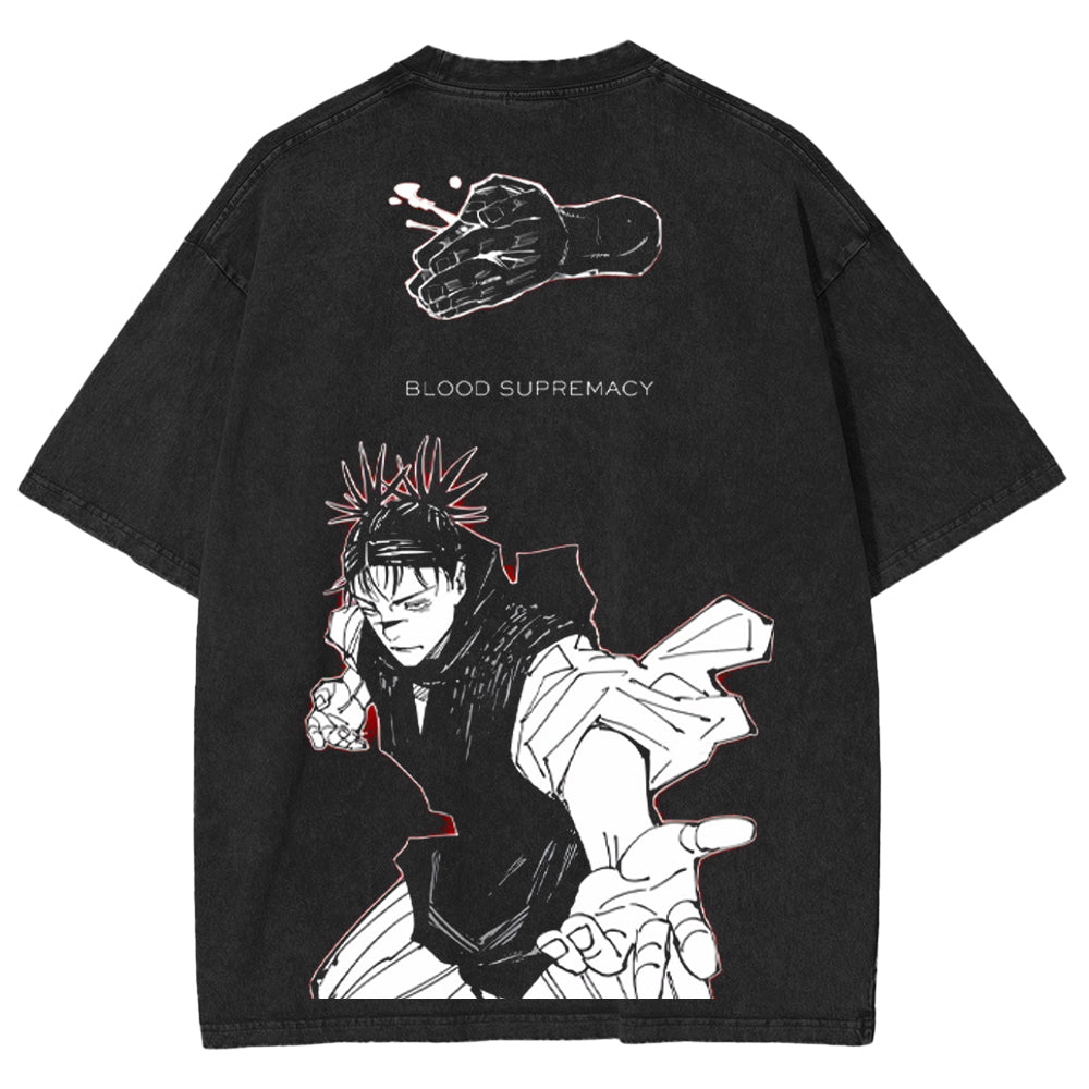 Choso Jujutsu Kaisen Anime Unisex Washed T-Shirt