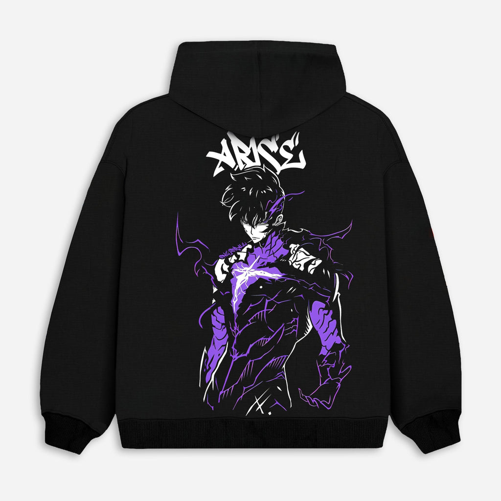 Solo Leveling Printed Oversized Unisex Hoodie