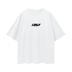 Black Leg Y2K Streetwear Shirt White