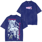 My Hero Academia Mirko vintage Sukehiro Washed Shirts