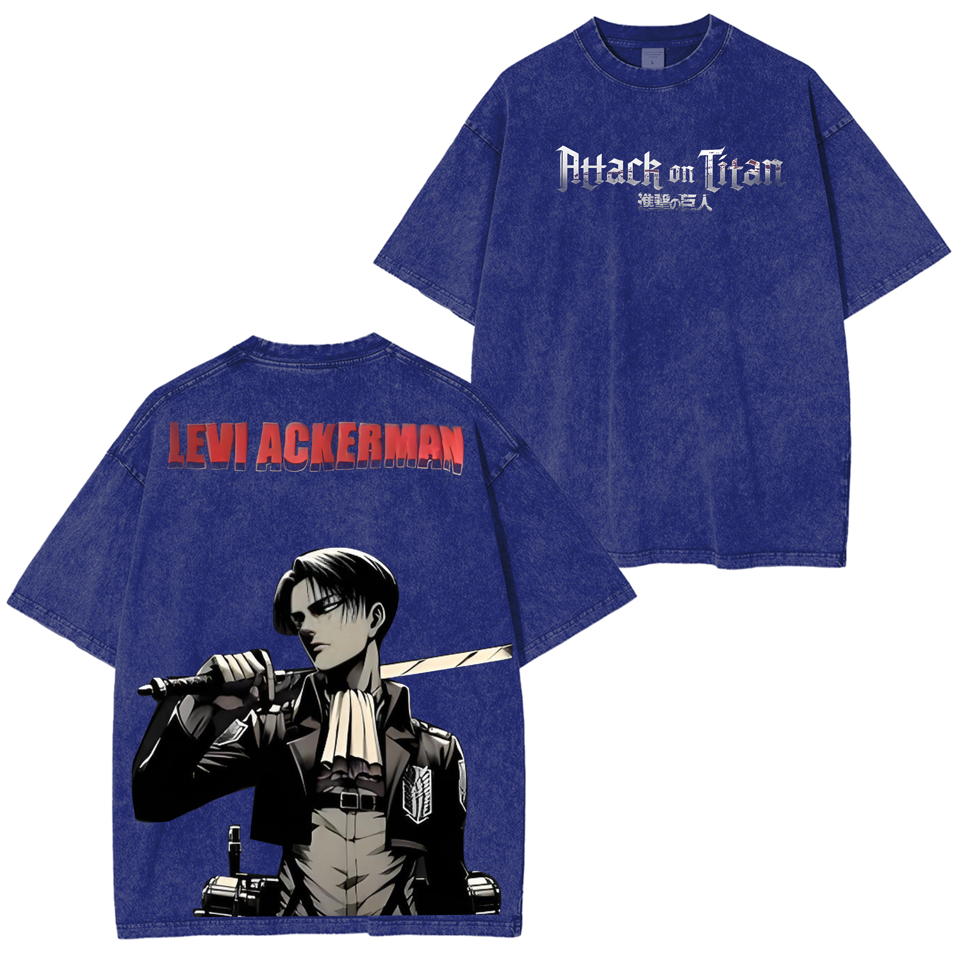 Attack on Titan Oversized Anime T-Shirt