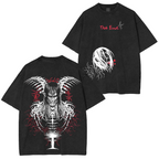 Attack on Titan Eren Yeager Vintage Washed Oversized T-Shirt