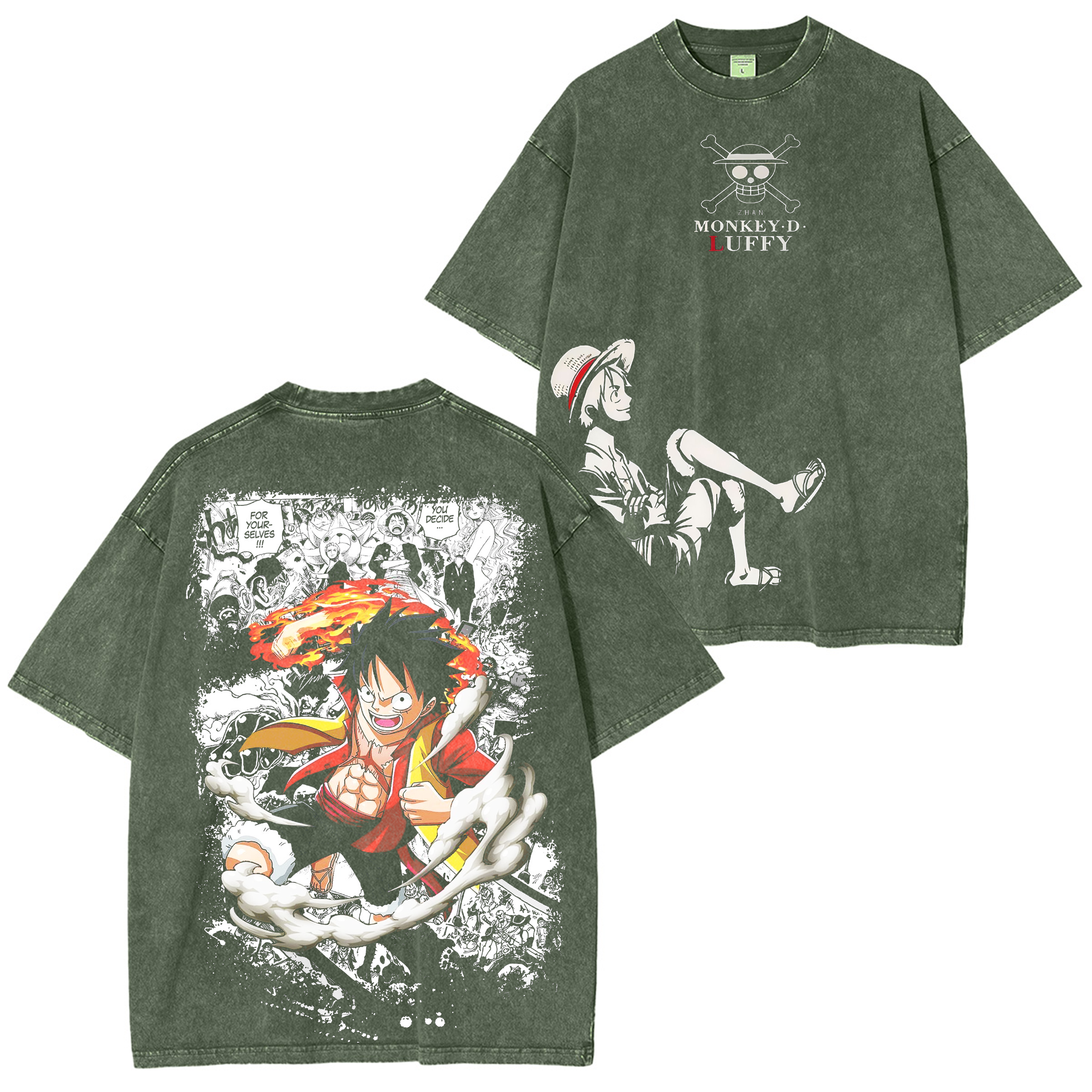 Luffy Vintage Tee丨One Piece
