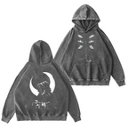 Kokushibo-Demon Slayer Vintage Washed T-shirt/Crewneck/Hoodie