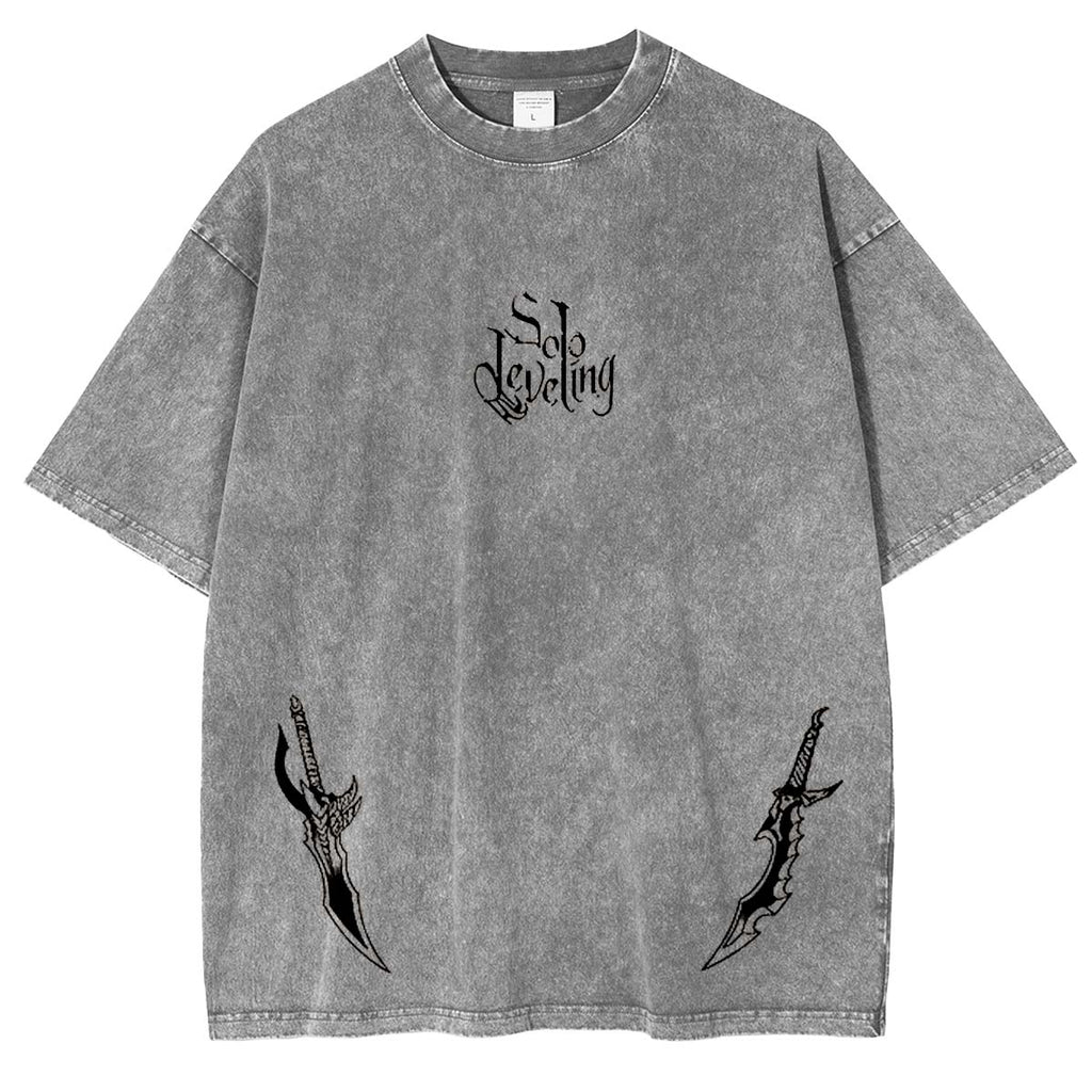 Solo Leveling Sung Jinwoo Anime T-Shirt