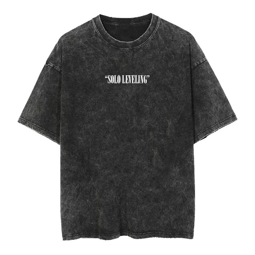 Solo Leveling Cha Hae In Printed Unisex Washed T-Shirt