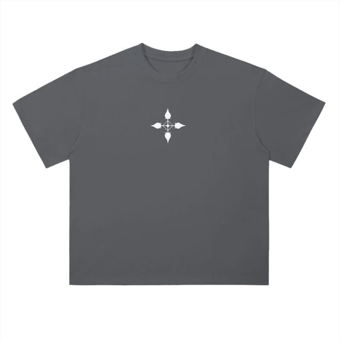 Dark Charisma Spider Streetwear Shirt Grey Heavy Weight