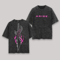 Solo Leveling Printed Unisex Washed T-Shirt