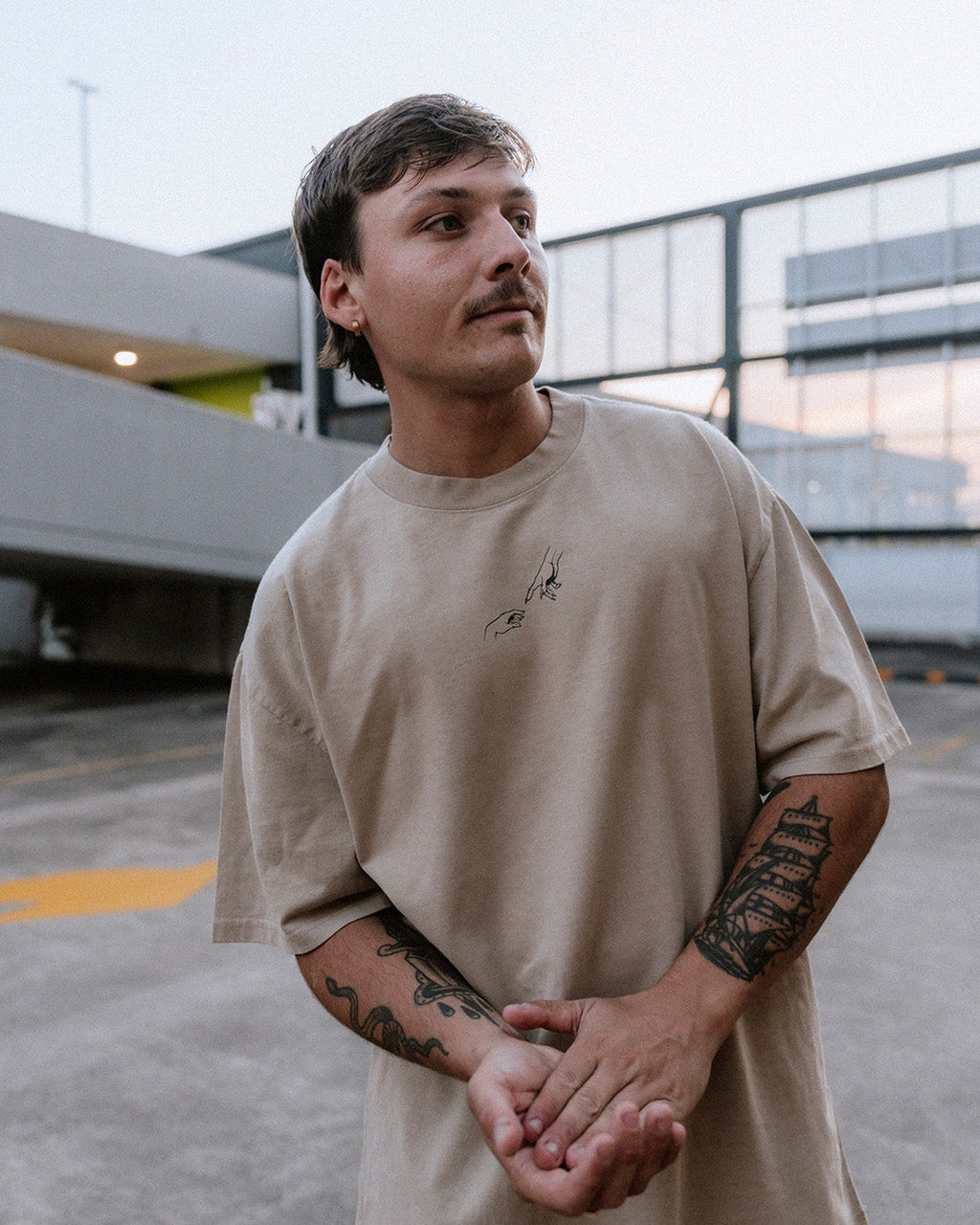 Yuta X Rika - Oversized Heavy Tee