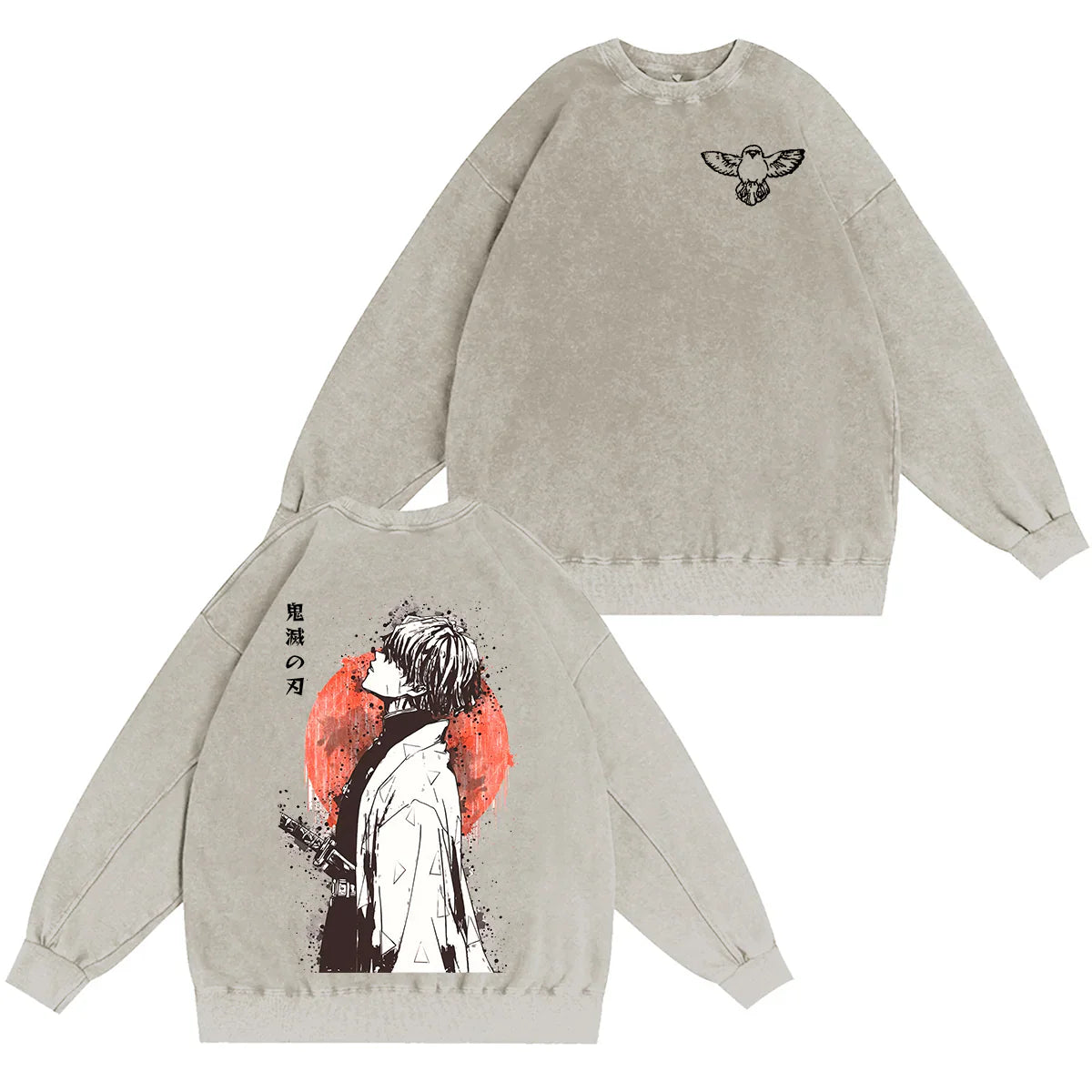 Zenitsu ,Demon Slayer Anime Unisex Washed T-Shirt