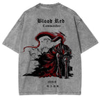 Tachima Anime Double Printed Washed Tee