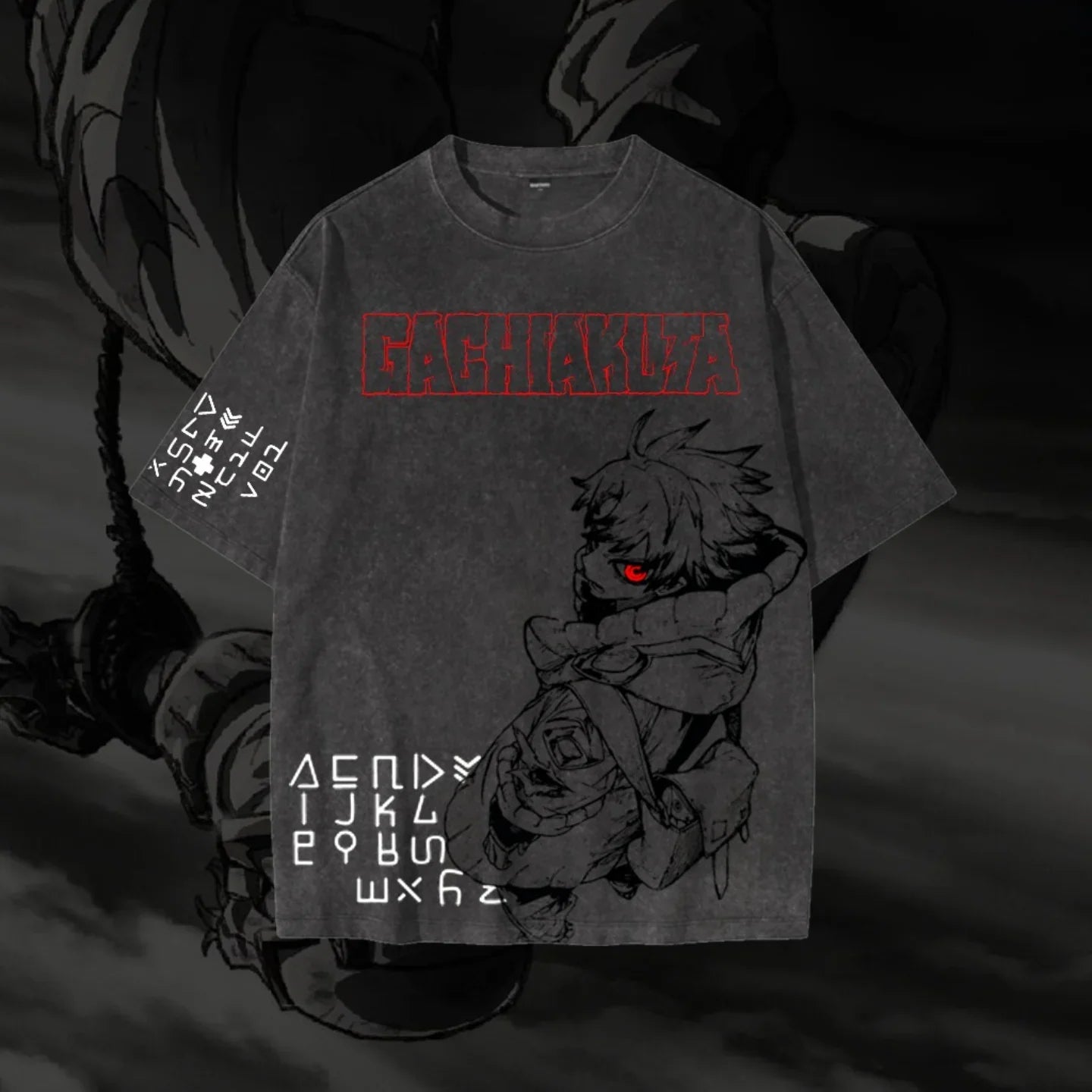Attack on Titan Anime Unisex Washed T-Shirt