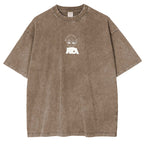 Blue Lock Striker Anime Double Printed Washed TeeStriker Anime Double Printed Washed Tee