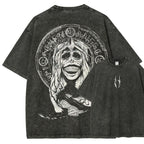 solo leveling Unisex Fit Washed T-Shirt 2502004261