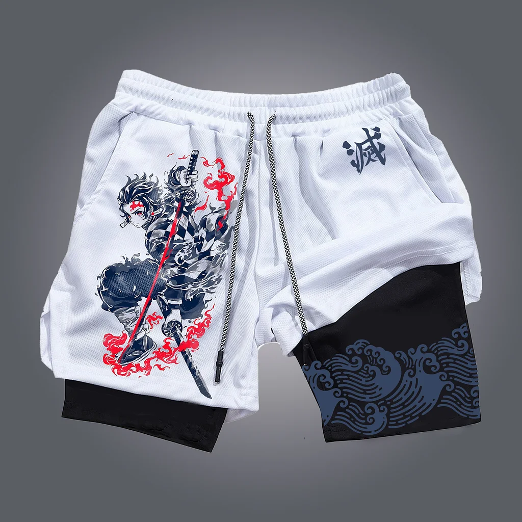 Unisex Demon Slayer Streetwear Shorts
