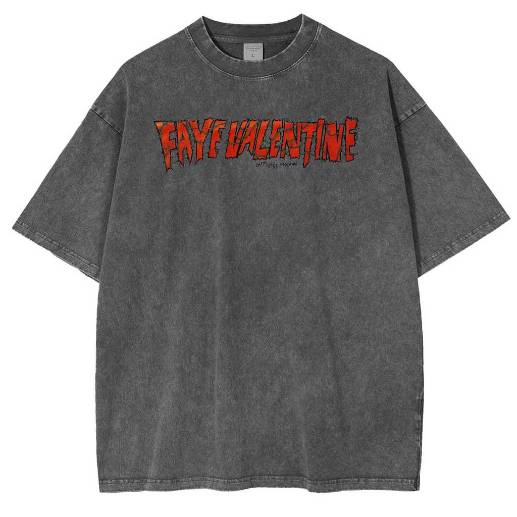 Anima × Movie Anime Cowboy Bebop Faye Spike Manga T-shirt