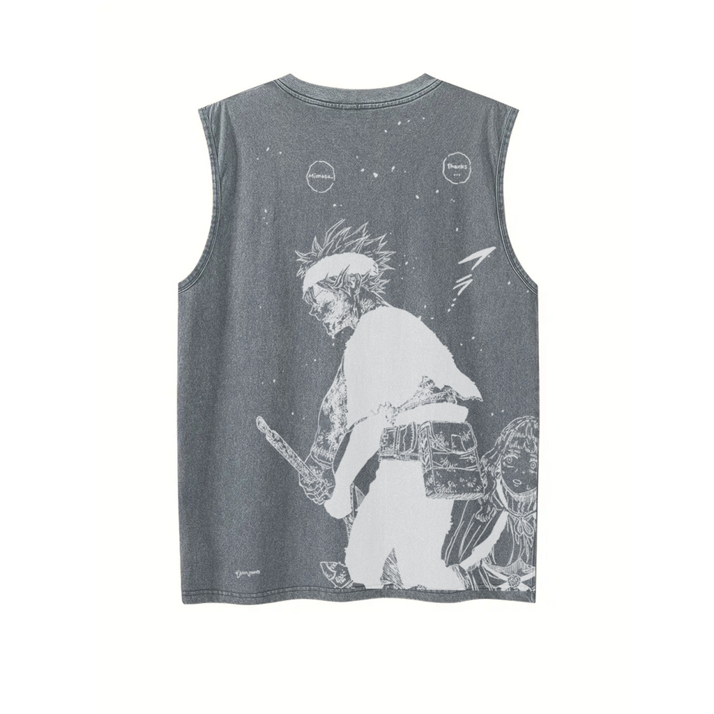 Black Clover Anime Tank Top