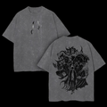 Solo Leveling Shadow Army Printed Unisex Washed T-Shirt