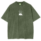 Blue Lock Striker Anime Double Printed Washed TeeStriker Anime Double Printed Washed Tee
