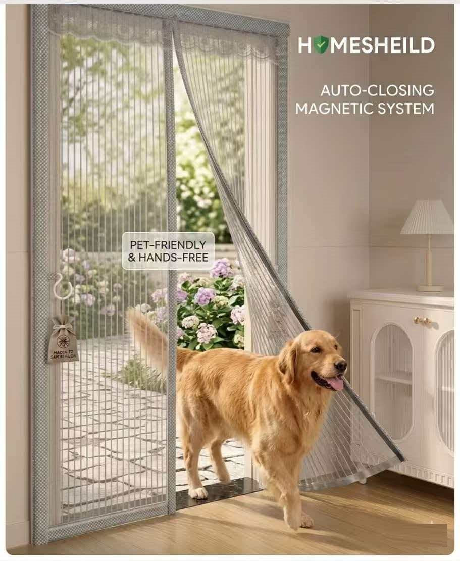 AirShield™ Magnetic Mosquito Screen Door