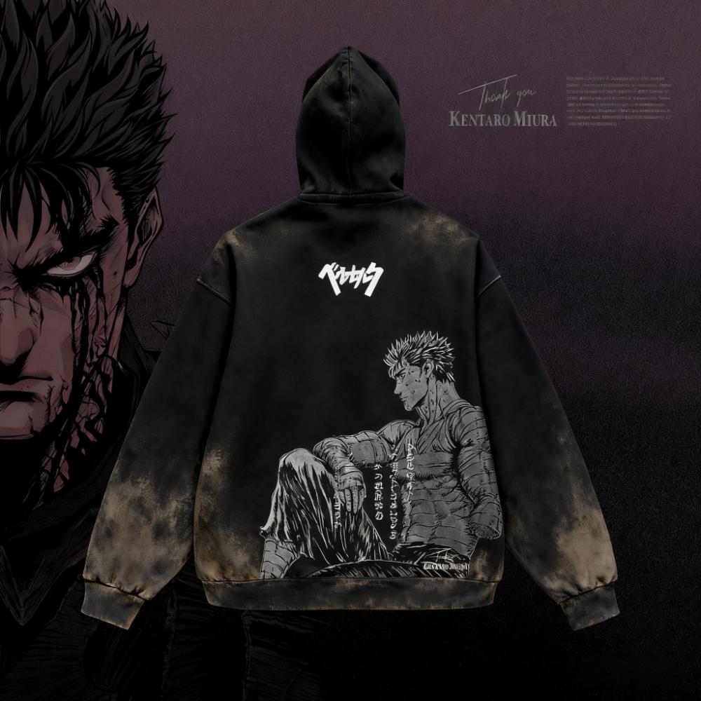Berserk Guts Anime Hoodie