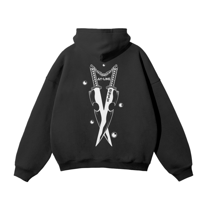 Sound Slayer Streetwear Hoodie Black