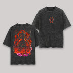 Solo Leveling Printed Unisex Washed T-Shirt