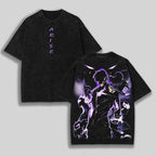 Arise Solo Leveling Pinted Unisex Washed T-Shirt