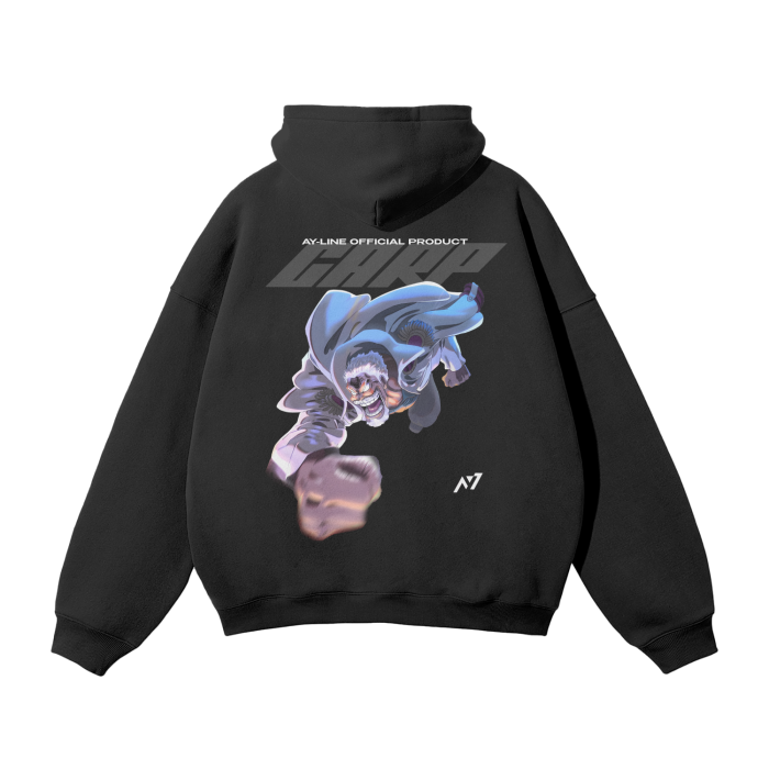 Admiral’s Resolve Y2K Streetwear Hoodie Black
