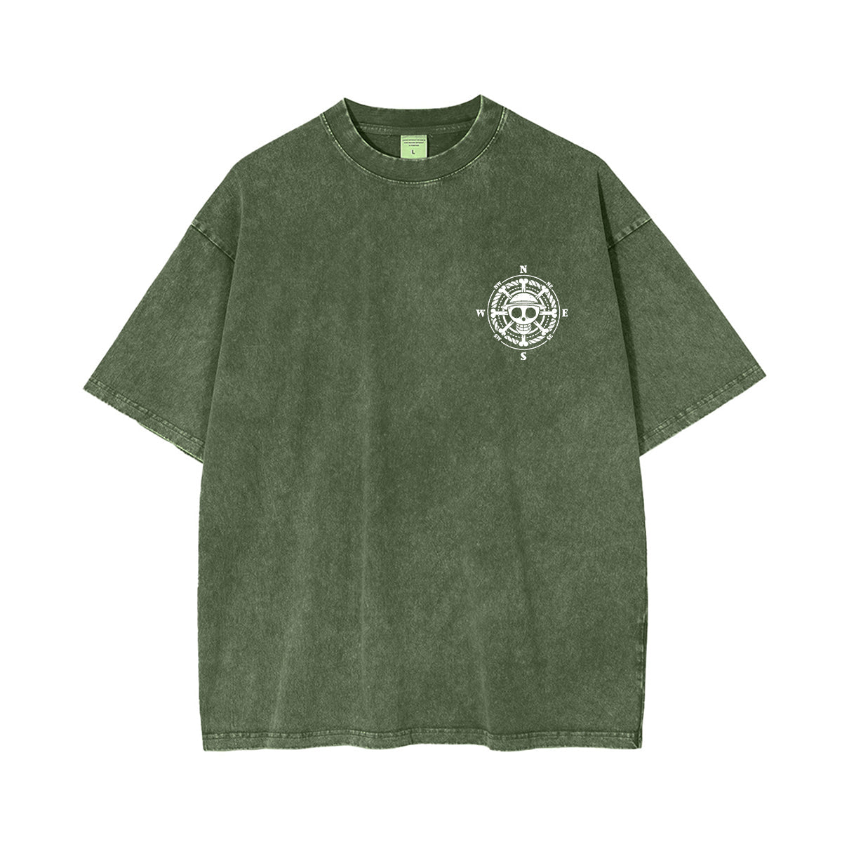 Zoro One Piece Unisex Washed T-Shirt