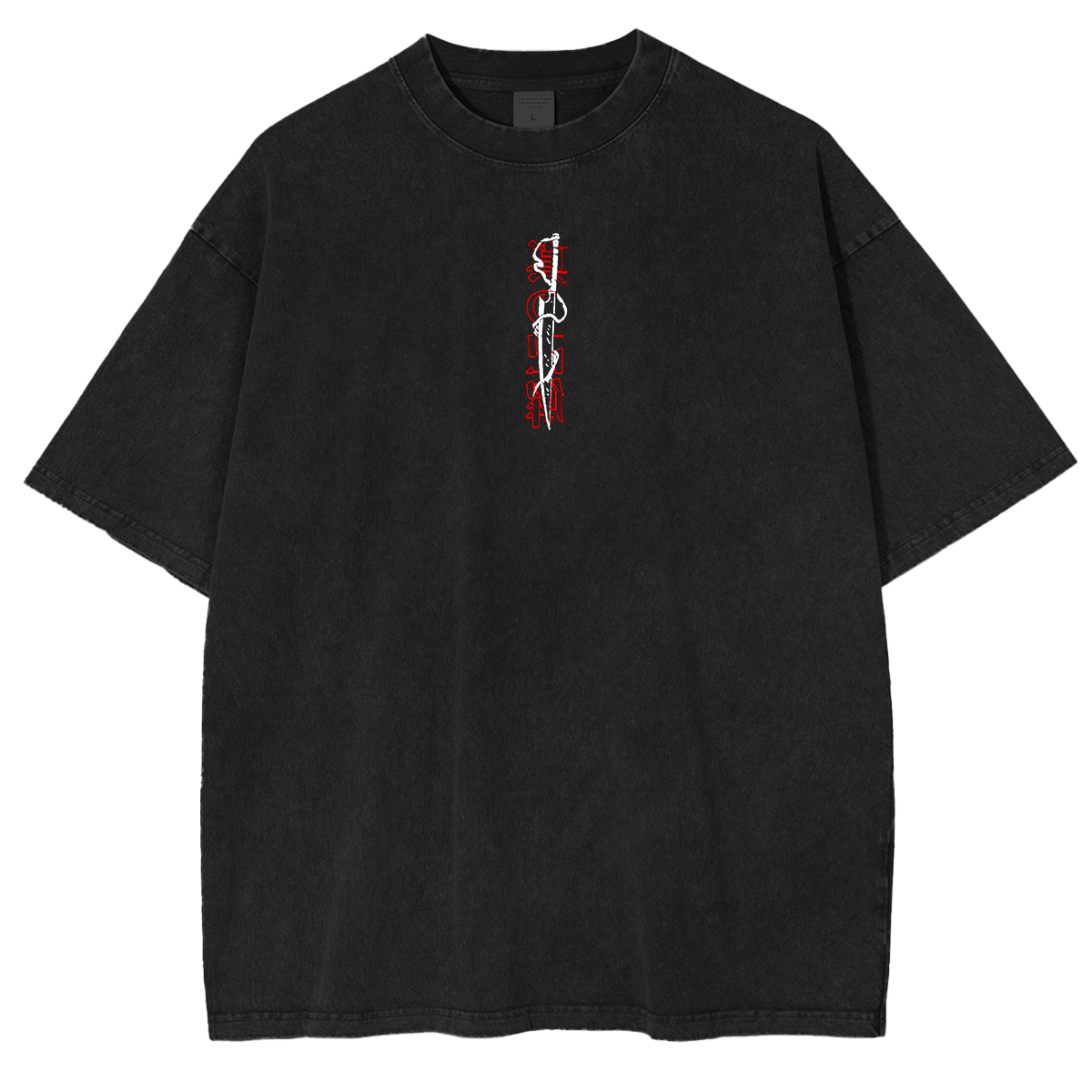 Ichigo Kurosaki Bleach Anime Unisex Washed T-Shirt