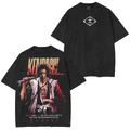 Kenpachi Zaraki-Bleach Anime Unisex Washed T-Shirt
