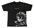 Remera Algodon Unisex Demon Slasher Kamado Tanjiro Dtf
