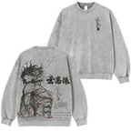 Attack on Titan Eren Yeager Vintage Washed Oversize T-Shirt
