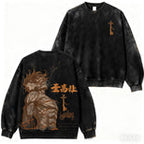 Attack on Titan Eren Yeager Vintage Washed Oversize T-Shirt