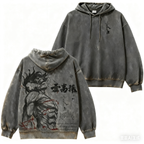 Attack on Titan Eren Yeager Vintage Washed Oversize T-Shirt