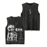 Attack on Titan Eren Yeager Vintage Washed Oversize T-Shirt