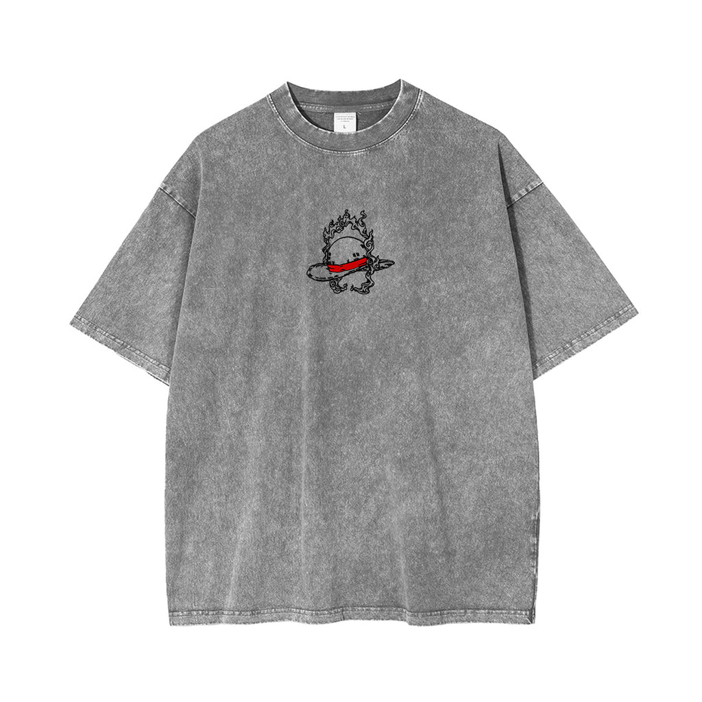 Luffy One Piece Unisex Washed T-Shirt