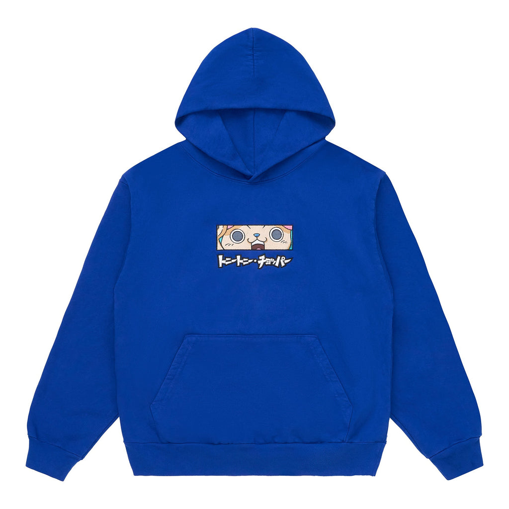 ONE PIECE CHOPPER EYES HOODIE (BLUE)
